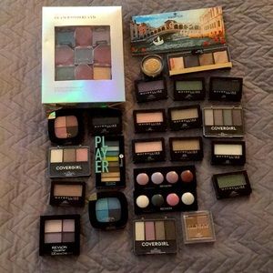 Large lot of new eyeshadow